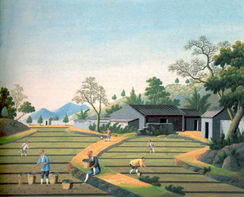 18 19世紀羊城風物 英國維多利亞阿伯特博物院藏廣州外銷畫 由上海古籍出版社出版