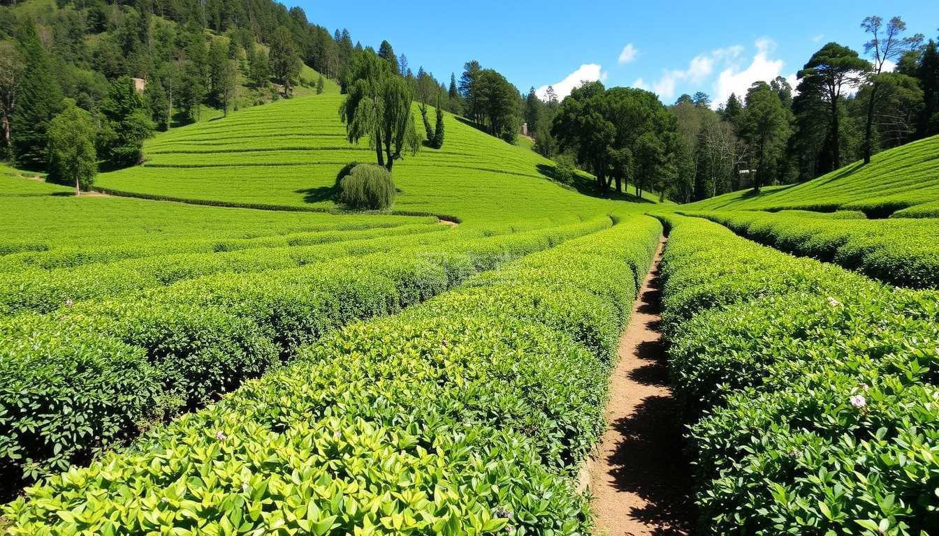 葡萄牙亞速爾群島薩奧米格爾茶葉種植園